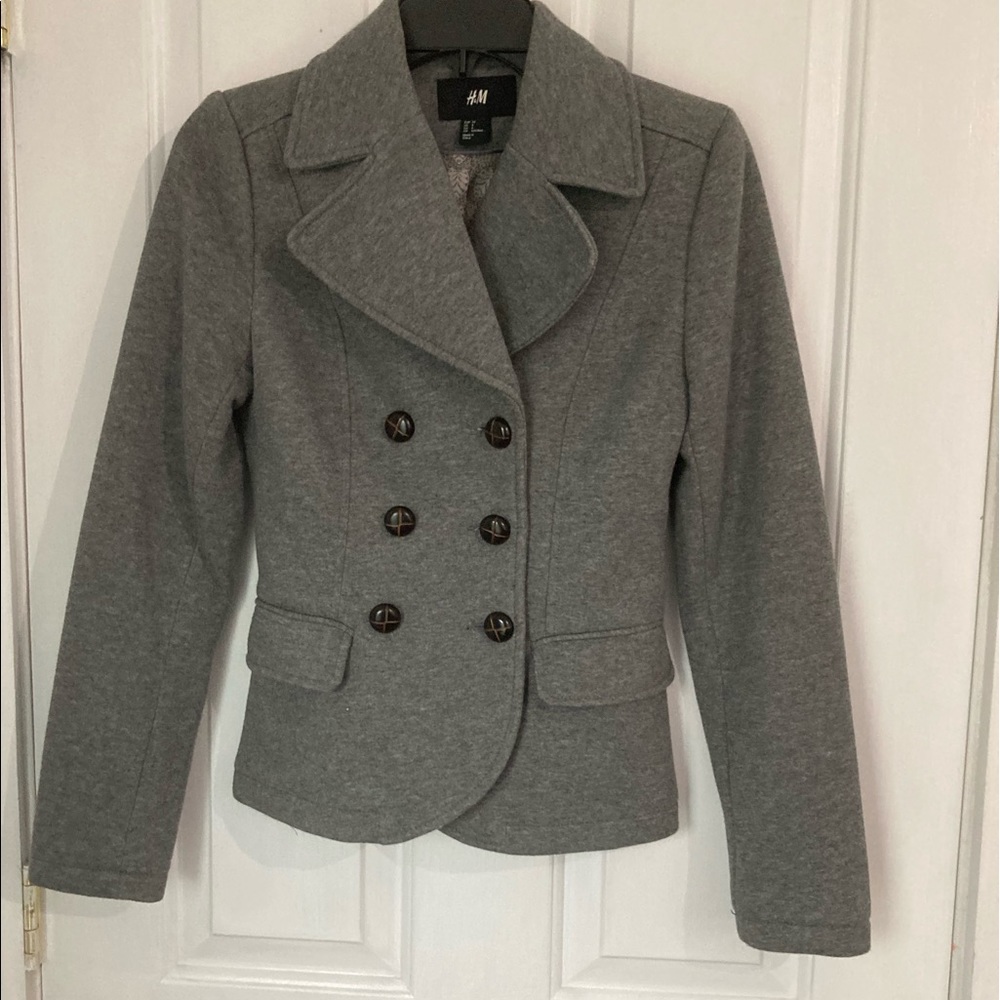 H&M Button Dress Coat